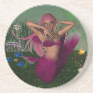 Posavasos Sirena en práctico de costa del mar