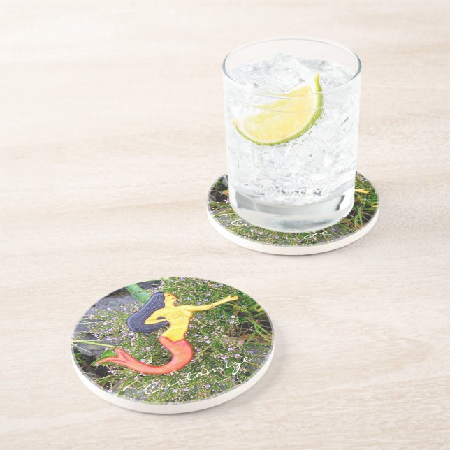 Posavasos sirena mermaid (Lado)