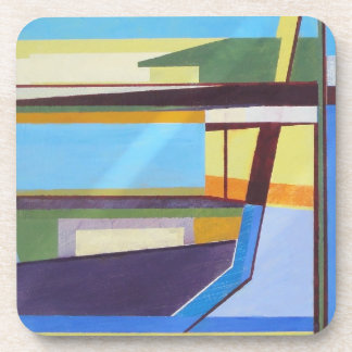 Posavasos Sistema azul multi del práctico de costa