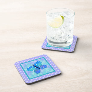 Posavasos Sistema de la mariposa de la primavera y del