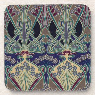 Posavasos Sistema del práctico de costa de Nouveau del arte