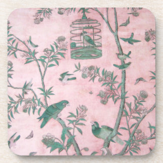 Posavasos Sistema floral chino del práctico de costa de la