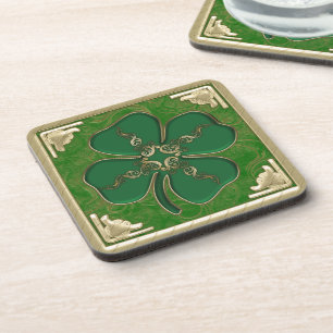 Posavasos Sistema irlandés afortunado del práctico de cost