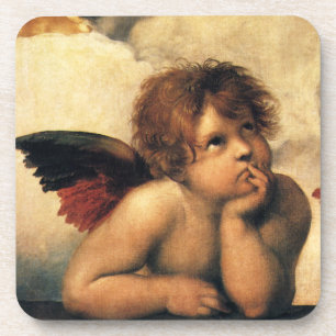 Posavasos Sistine Madonna Angels por Raphael Sanzio
