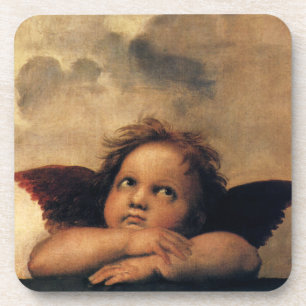 Posavasos Sistine Madonna Angels por Raphael Sanzio
