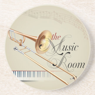 Posavasos Sitio de la música del Trombone