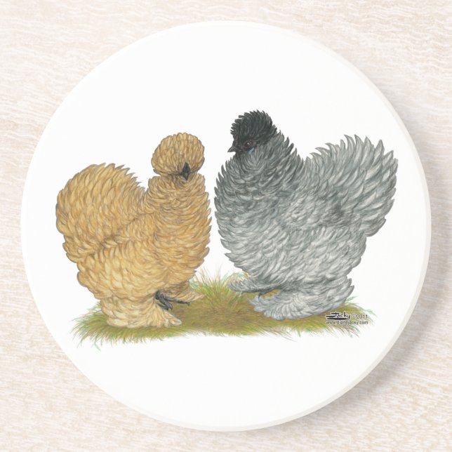 Posavasos Sizzle Chickens (Frente)