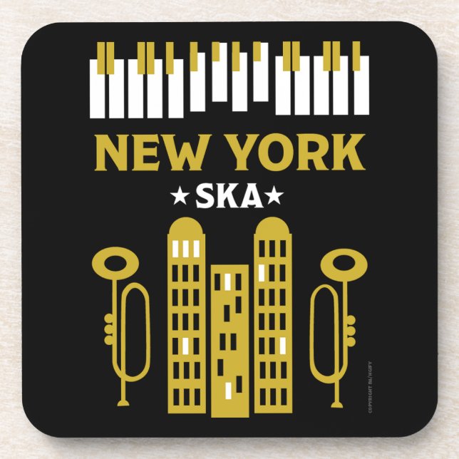 Posavasos Ska Jazz (Frente)