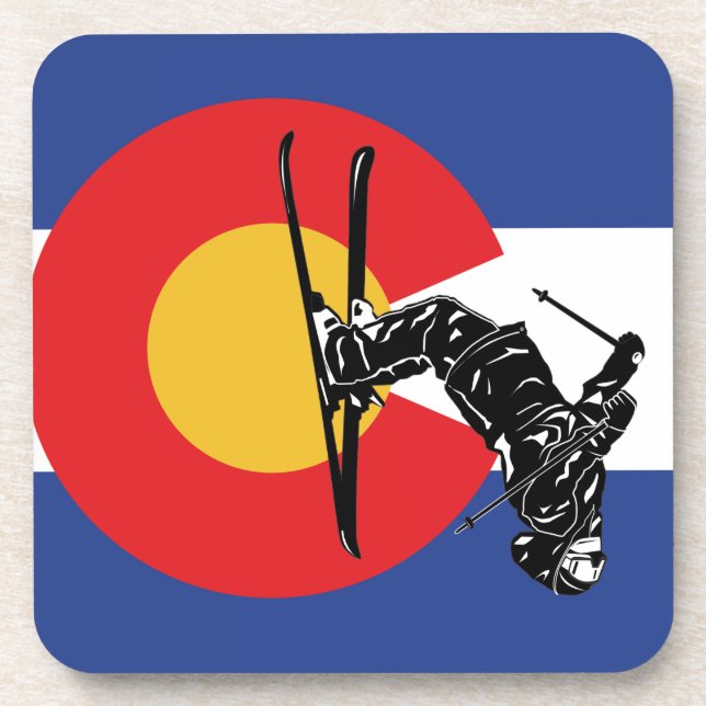 Posavasos Ski Colorado (Frente)