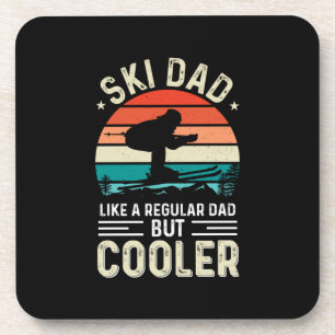 Posavasos Ski Dad