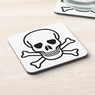 Posavasos Skull y Crossbone