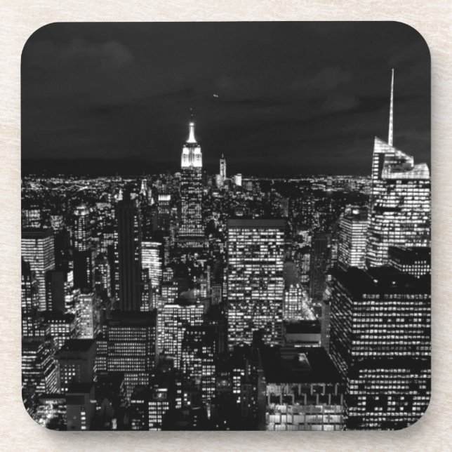 Posavasos Skyline de la ciudad de Nueva York (Frente)