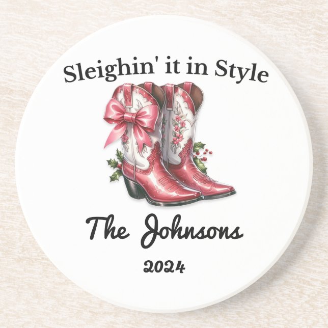 Posavasos Sleighit in Style (Frente)