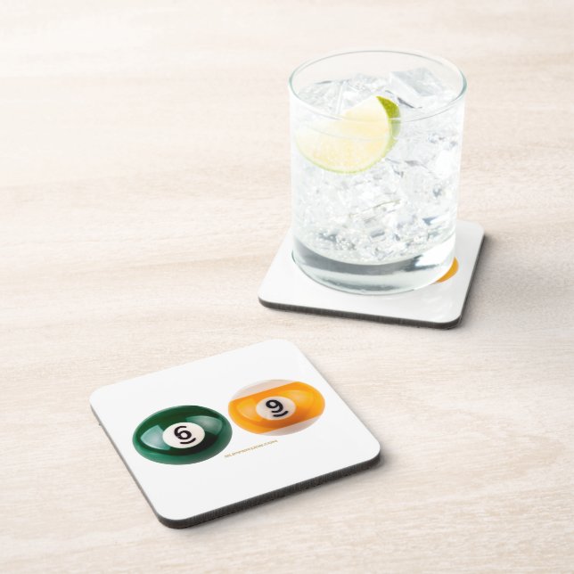 Posavasos SlipperyJoe 69 bolas de mesa de billar duro (Lado Derecho)