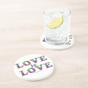 Posavasos SlipperyJoe el amor es amor goteando derretido din