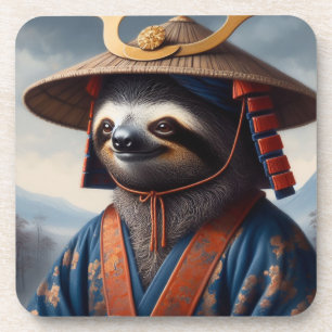 Posavasos Sloth Samurai