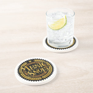 Posavasos Snob de música - amante de la música divertida