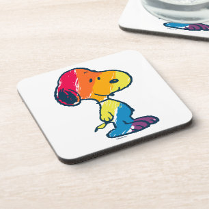Posavasos Snoopia arcoiris
