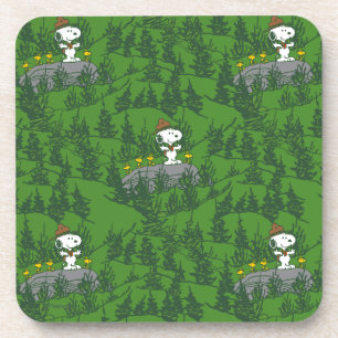 Posavasos Snoopy Beagle Scout Senderismo Patrón