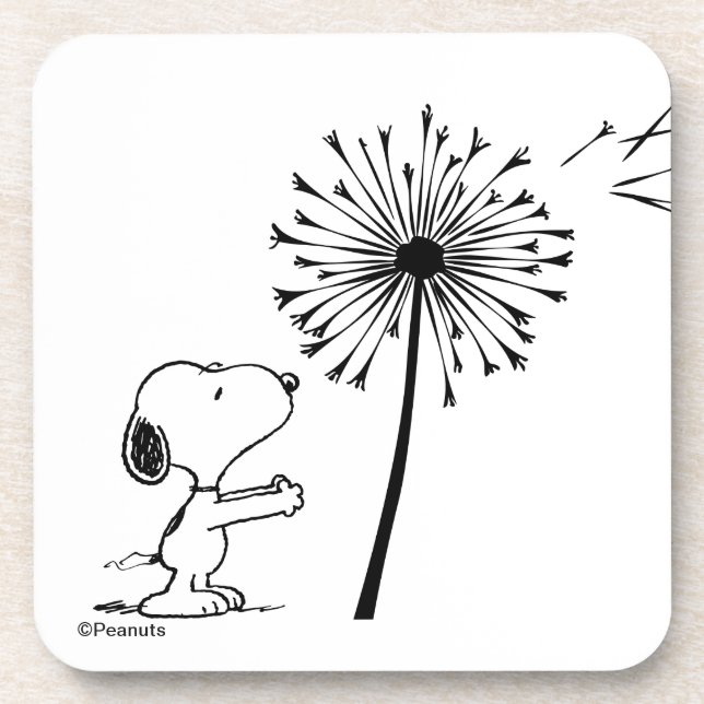 Posavasos Snoopy con Dandelion (Frente)