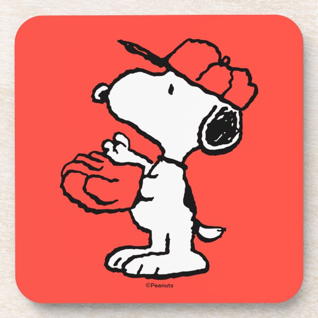Posavasos Snoopy Varsity Sports Baseball (Frente)