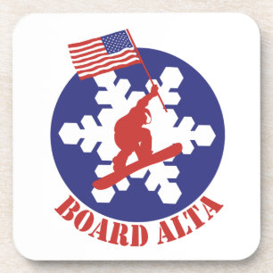Posavasos Snowboard Alta