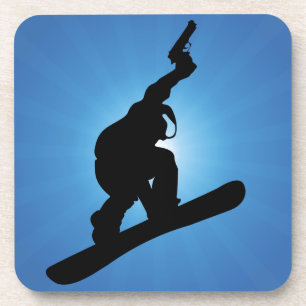 Posavasos Snowboard Outlaw
