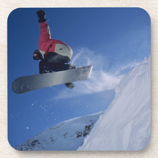 Posavasos Snowboarding en Snowbird Resort, Utah (MR) (Frente)