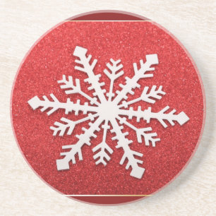 Posavasos Snowflake Coaster