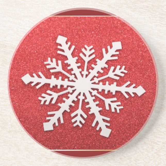 Posavasos Snowflake Coaster (Frente)