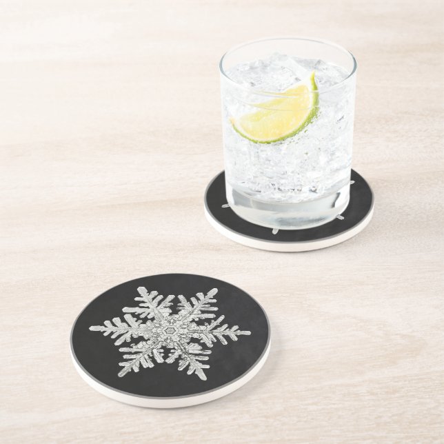 Posavasos Snowflake de Wilson Bentley (Lado)