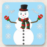 Posavasos Snowman<br><div class="desc">Es un beverage coaster de Hombre de nieve con la mision de llevar el deseo de que esta navidad reine la paz en su hogar. Busca tambien al Santa Claus, El hombre de Galleta y El Reno de Navidad para completar la colección y que cada uno lleve hacia ti su...</div>
