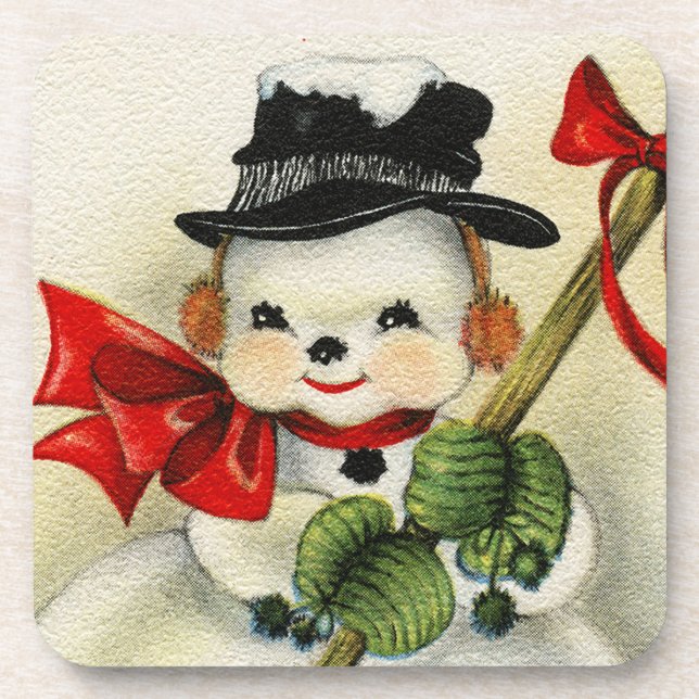 Posavasos Snowman 004 (Frente)