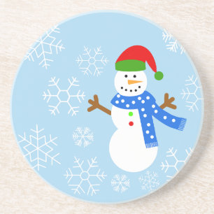 Posavasos Snowman #1