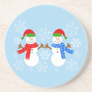 Posavasos Snowman #3