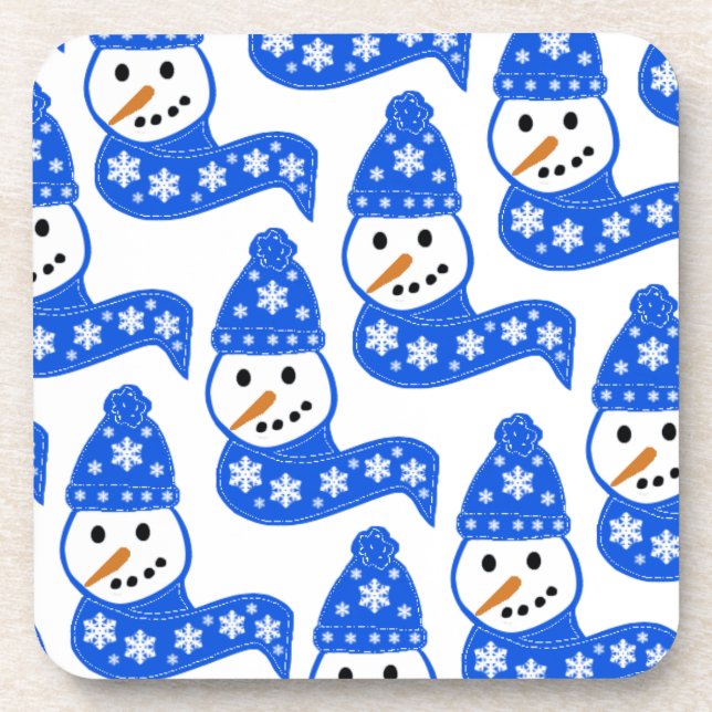 Posavasos Snowman Christmas Coasters (Frente)