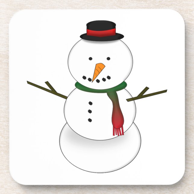 Posavasos Snowman Coasters (Frente)