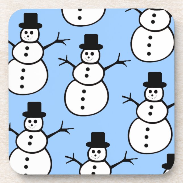Posavasos Snowman Coasters (Frente)
