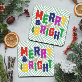 Posavasos Snowman, reno de pino blanco y brillante