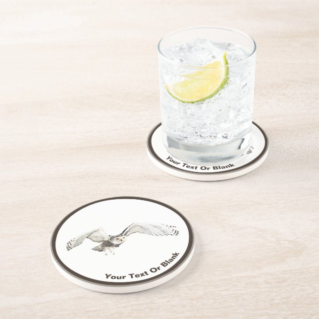 Posavasos Snowy Owl (Lado)