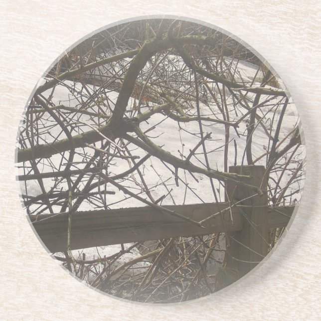 Posavasos Snowy Woods (Frente)