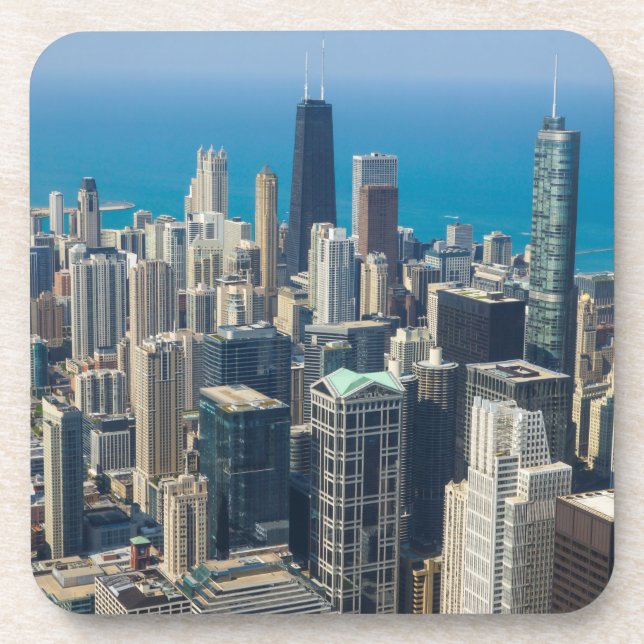 Posavasos Sobre Chicago (Frente)