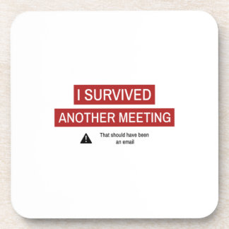 Posavasos Sobreviví A Otra Reunión