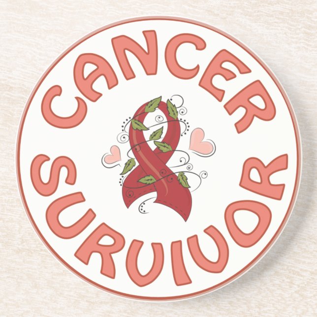 POSAVASOS SOBREVIVIENTE DE CÁNCER (Frente)