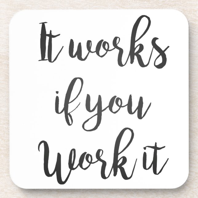 Posavasos Sobriedad 12 pasos de recuperación presupuesto lim (Frente)