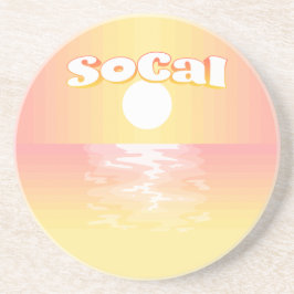 Posavasos SoCal Sunset