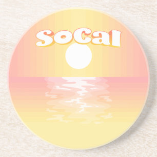 Posavasos SoCal Sunset