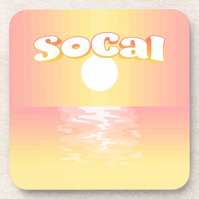 Posavasos SoCal Sunset (Frente)