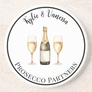 Posavasos Socios del Prosecco beben