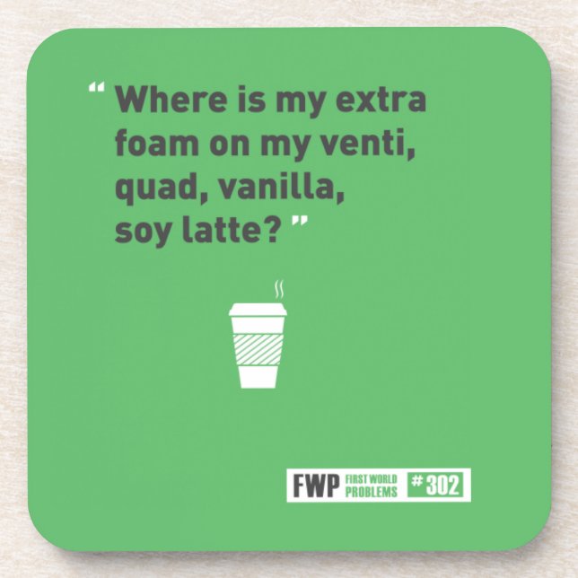 Posavasos Soja Latté (Frente)